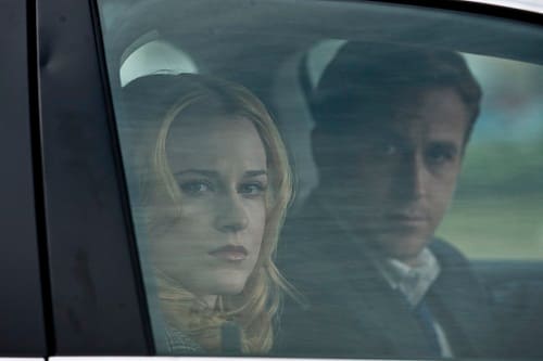 Evan Rachel Wood and Ryan Gosling in The Ides of March