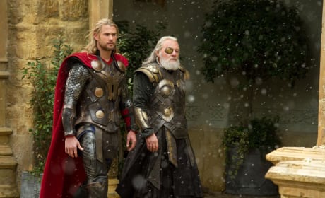 Thor The Dark World Chris Hemsworth Anthony Hopkins