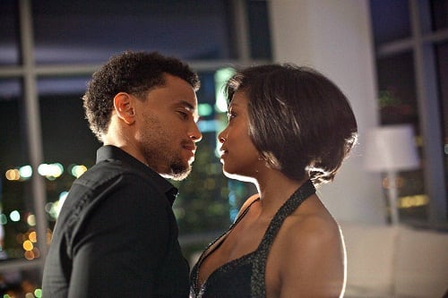 Taraji P. Henson and Michael Ealy in Think Like a Man
