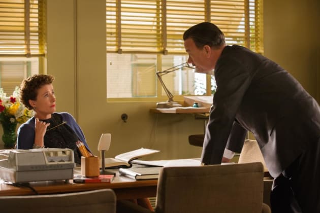Emma Thompson Tom Hanks Saving Mr. Banks
