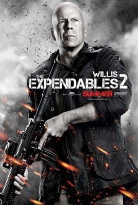 The Expendables 2 Character Poster: Willis