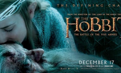 The Hobbit The Battle of the Five Armies Cate Blanchett Banner