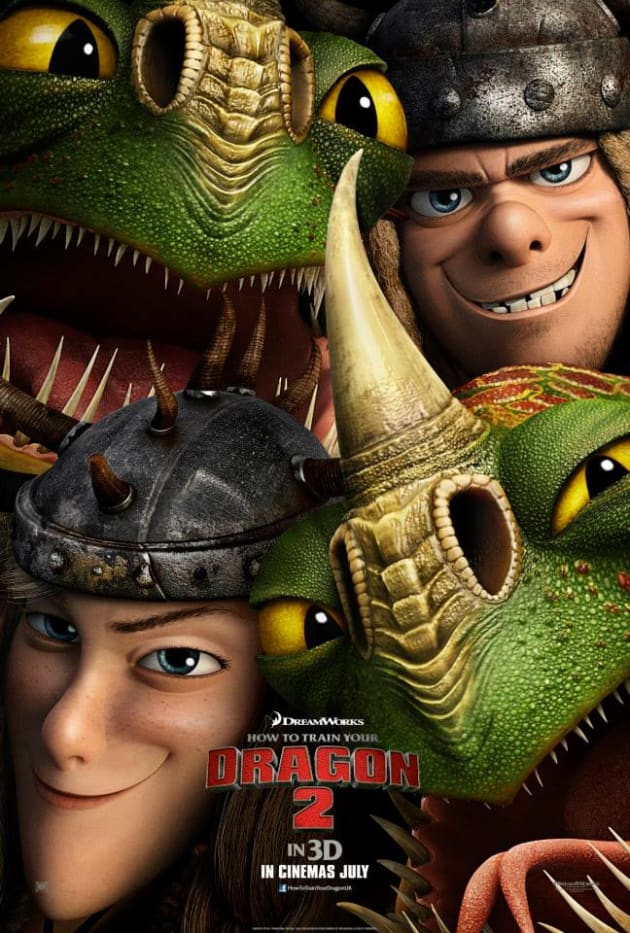 How to Train Your Dragon 2 Ruffnut & Tuffnut Poster