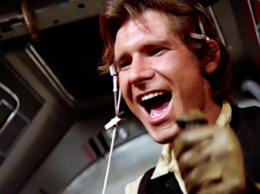 Star Wars Harrison Ford is Han Solo