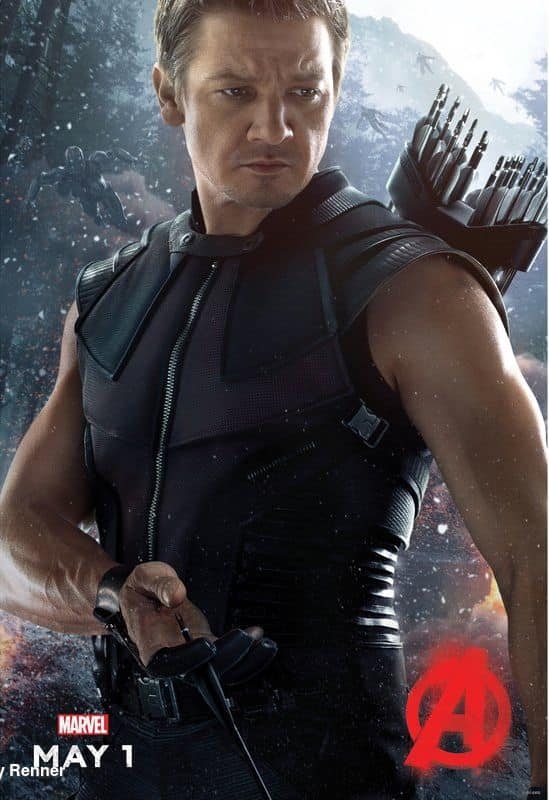 Avengers Age of Ultron Hawkeye Poster