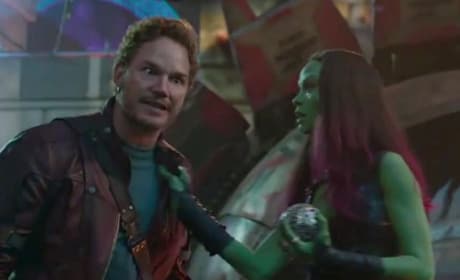 Chris Pratt Zoe Saldana Guardians of the Galaxy