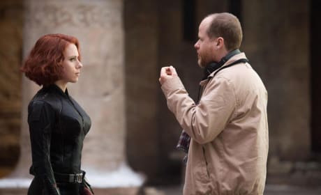 Avengers Age of Ultron Joss Whedon Directs Scarlett Johansson