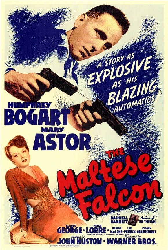 The Maltese Falcon Poster
