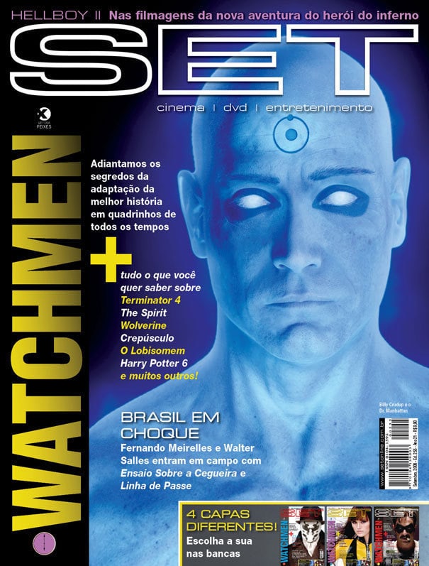 Dr. Manhattan Magazine Cover
