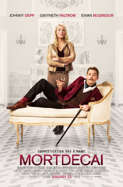 Mortdecai Official Poster
