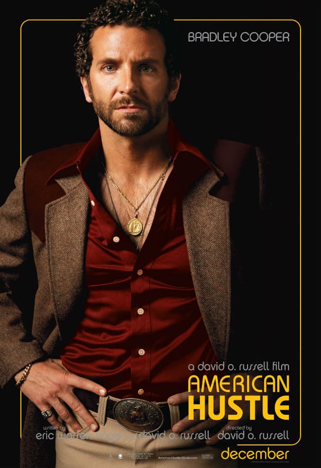 American Hustle Bradley Cooper Character Poster