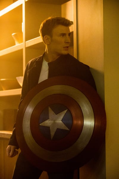 Chris Evans Stars Captain America The Winter Soldier