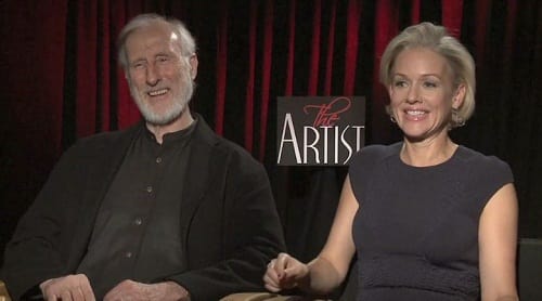 James Cromwell and Penelope Ann Miller in The Artist