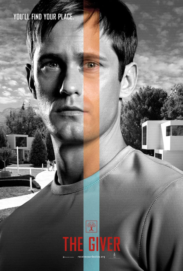 The Giver Alexander Skarsgard Character Poster