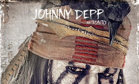 The Lone Ranger Johnny Depp Poster