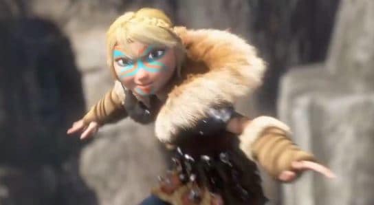 How to Train Your Dragon 2 Astrid Clip