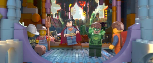 The LEGO Movie Superman Green Lantern