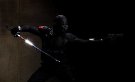 First Pictures of Snake Eyes from G.I. Joe