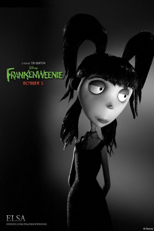 Elsa Frankenweenie iPhone Background