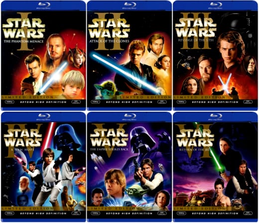 star wars blu-ray