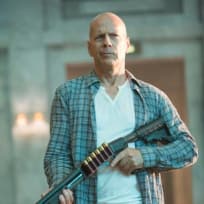 John McClane with a Gun A Good Day to Die Hard