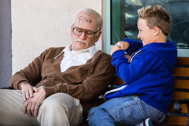 Bad Grandpa Johnny Knoxville Jackson Nicoll