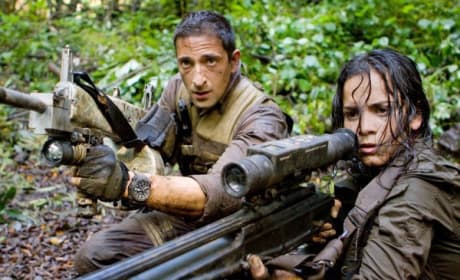 Royce and Isabelle Take Aim