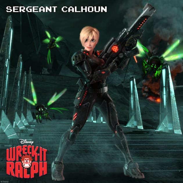 Sergeant Calhoun Wreck-It Ralph
