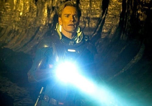Michael Fassbender in Prometheus
