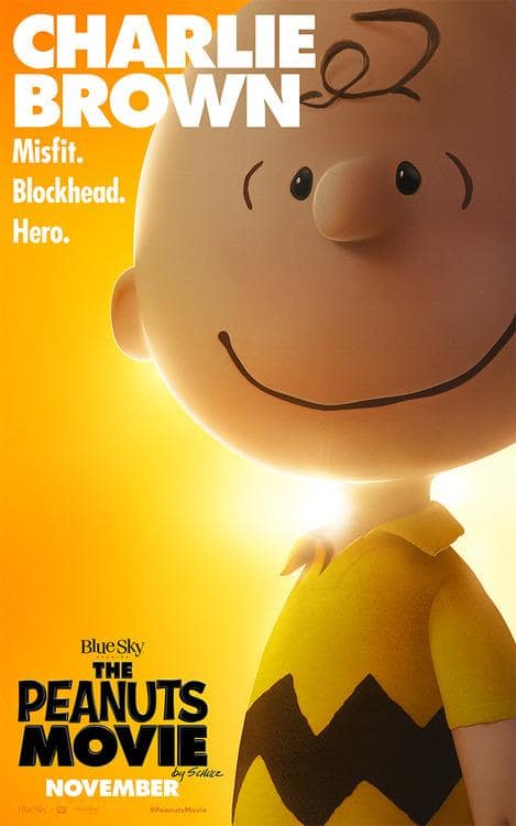 The Peanuts Movie Charlie Brown Poster