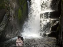 Kissing Under the Waterfall