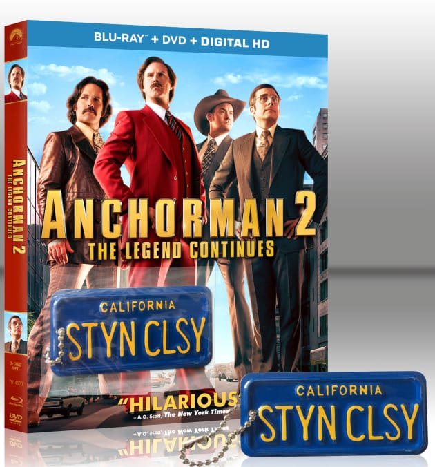 Anchorman 2 StayinClassy Blu-Ray