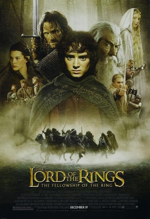 Lord of the Rings: The Fellowship of the Ring Movie Poster