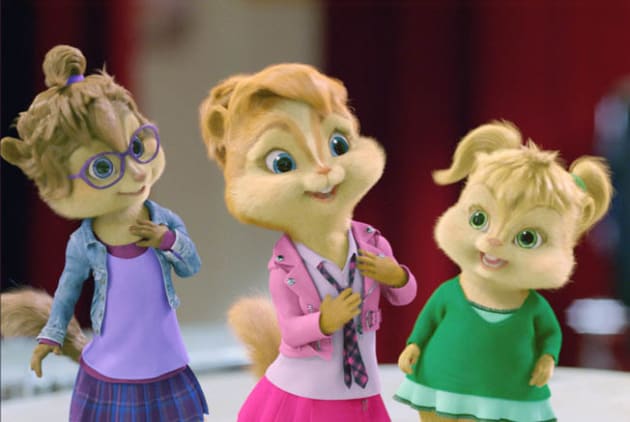 Brittany, Eleanor and Jeanette are the Chipettes