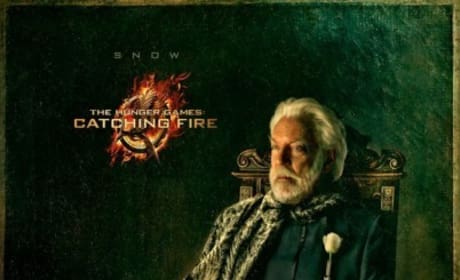 Catching Fire Portraits: President Snow & Finnick Debuts