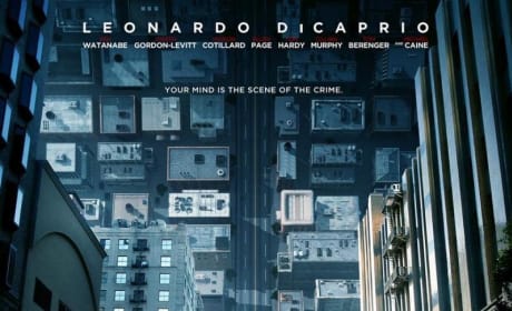 See Leonardo DiCaprio Brave Folding Streets on New Inception Poster