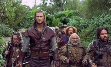 Chris Hemsworth in Snow White and the Huntsman