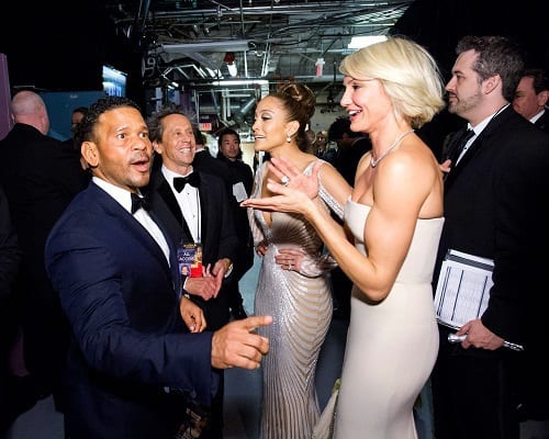 Jennifer Lopez and Cameron Diaz at The Oscars