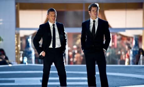 Chris Pine and Tom Hardy in This Means War