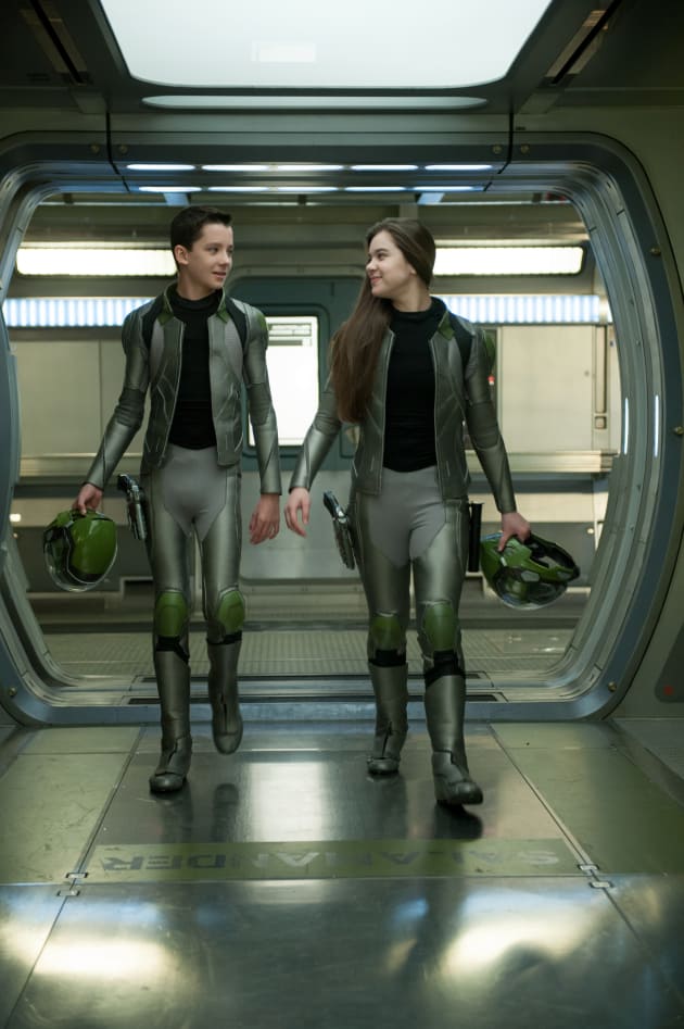 Ender's Game Asa Butterfield Hailee Steinfield