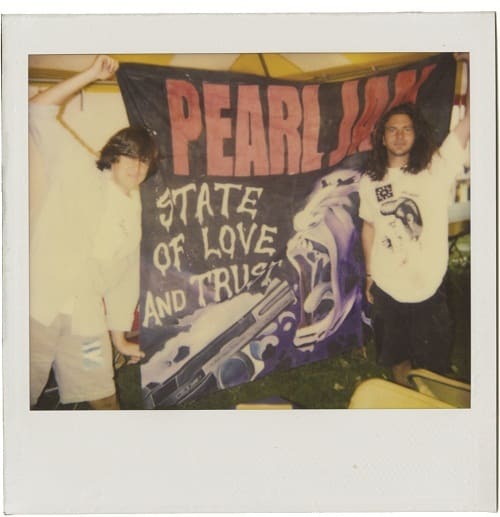 Cameron Crowe and Eddie Vedder in Pearl Jam 20