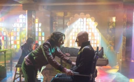 X-Men: Days of Future Past Stars James McAvoy Patrick Stewart