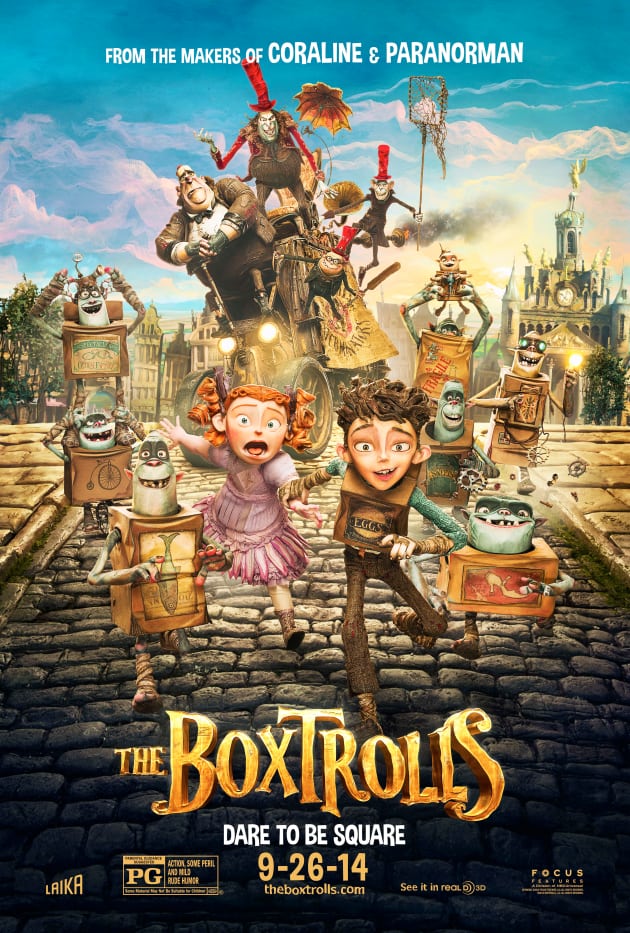 The Boxtrolls Movie Poster