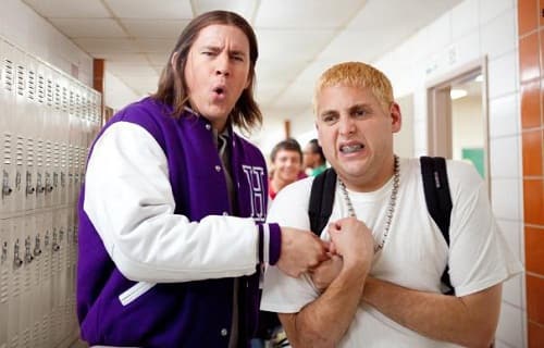 Channing Tatum and Jonah Hil in 21 Jump Street