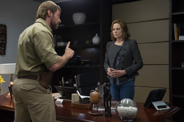 Chappie hugh jackman sigourney weaver