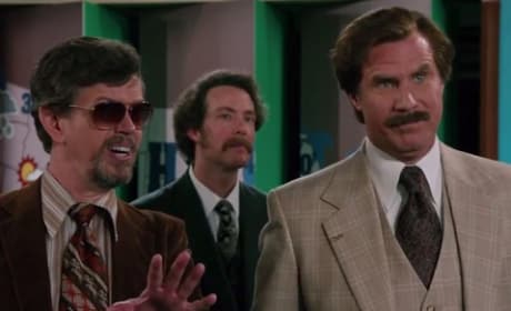 Will Ferrell is Ron Burgundy Anchorman 2