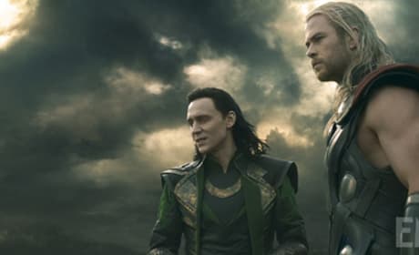 Thor: The Dark World Tom Hiddleston Chris Hemsworth