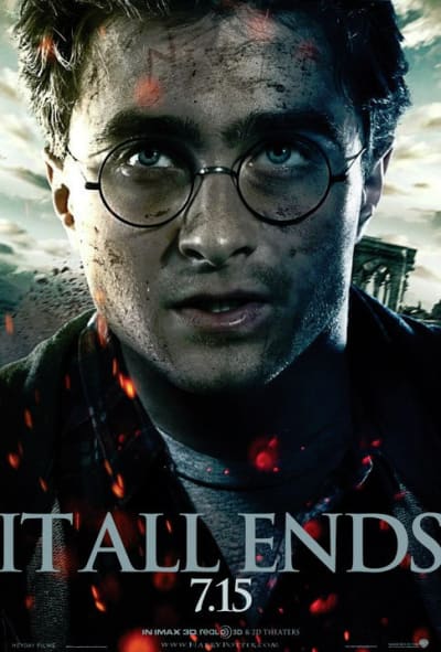 Harry Potter and the Deathly Hallows Part 2 Harry Poster