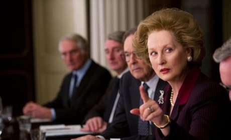 Meryl Streep is Margaret Thatcher in The Iron Lady