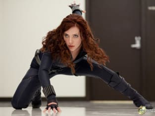 Scarlett Johansson as Black Widow! 